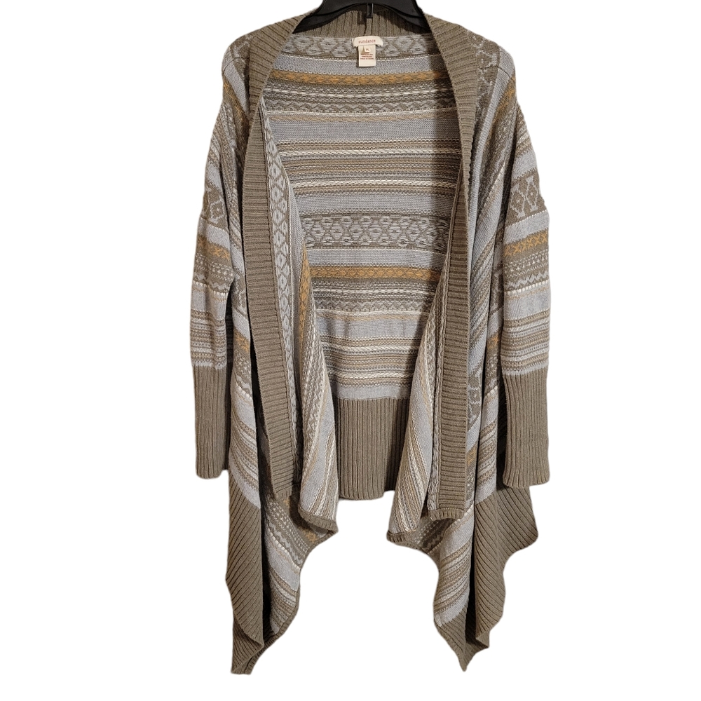 Sundance Knit Dolman Sleeve Sweater Cardigan